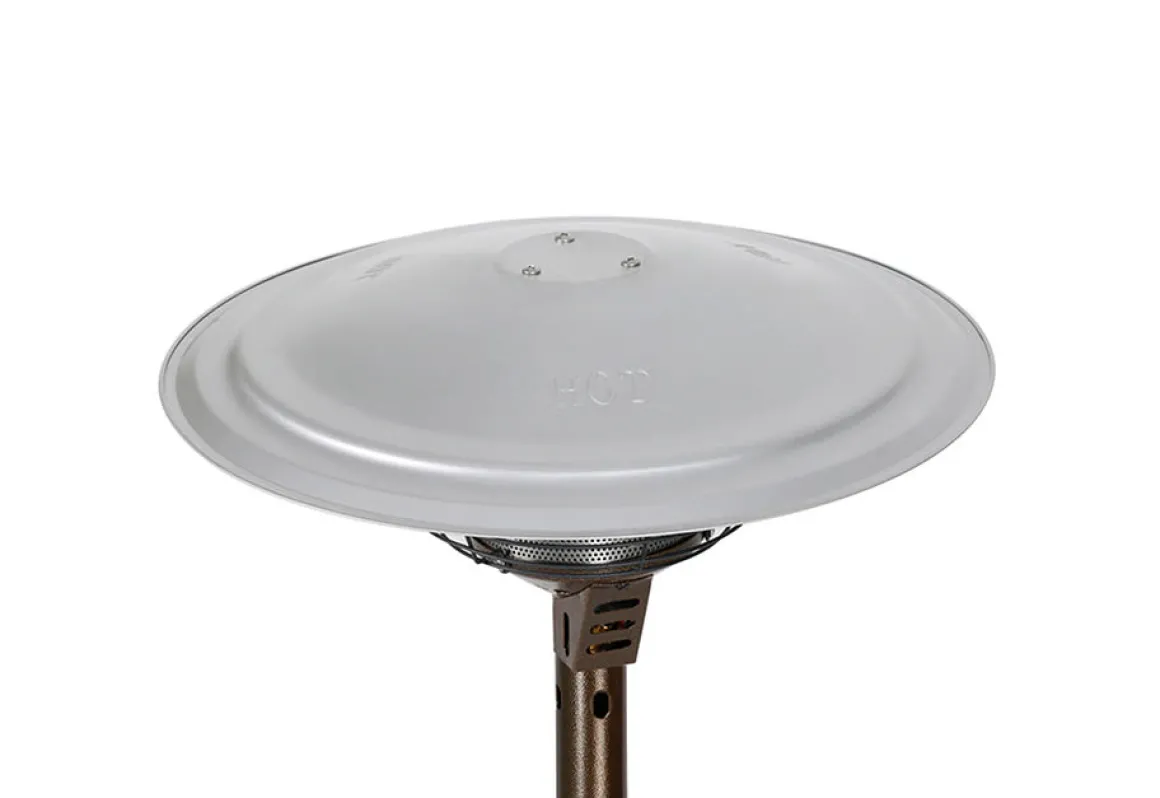 10,000 BTU Bronze Tabletop Patio Heater