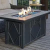 60,000 BTU Rectangular Propane Fire Pit