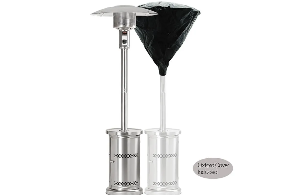 48,000 BTU Stainless Steel Floorstanding Patio Heater