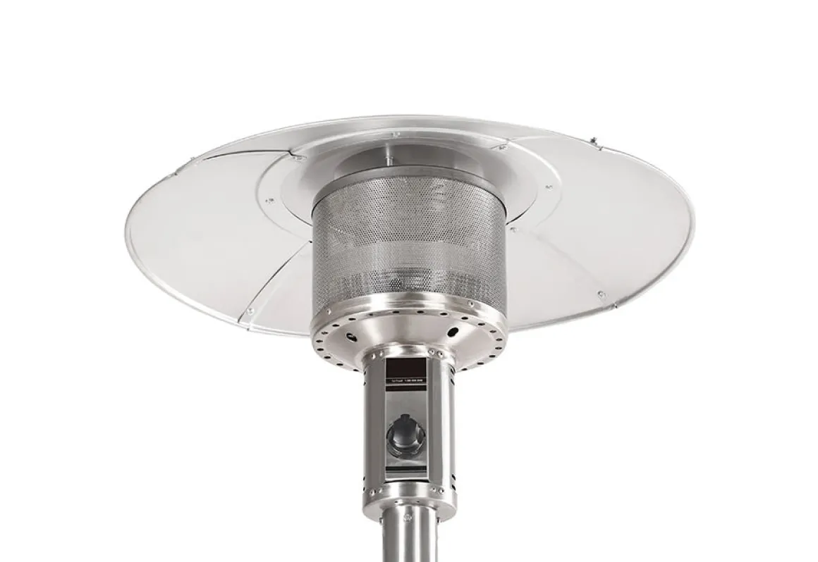48,000 BTU Stainless Steel Floorstanding Patio Heater