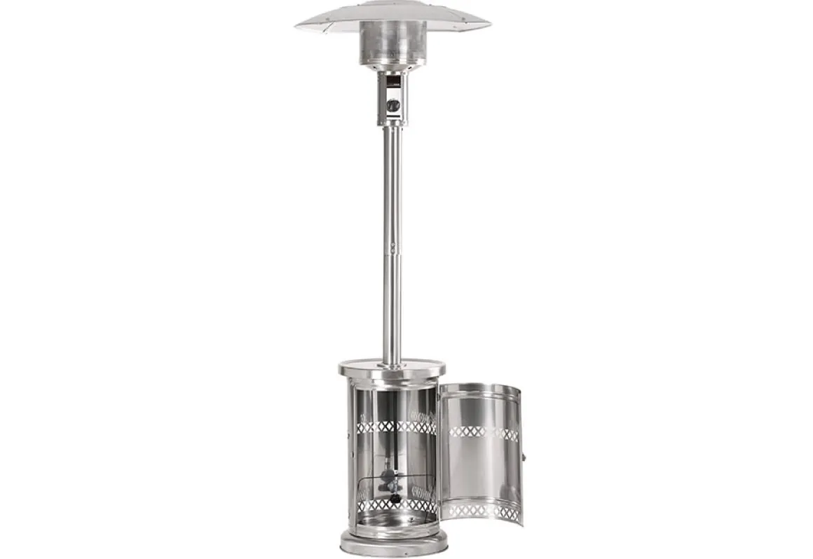 48,000 BTU Stainless Steel Floorstanding Patio Heater
