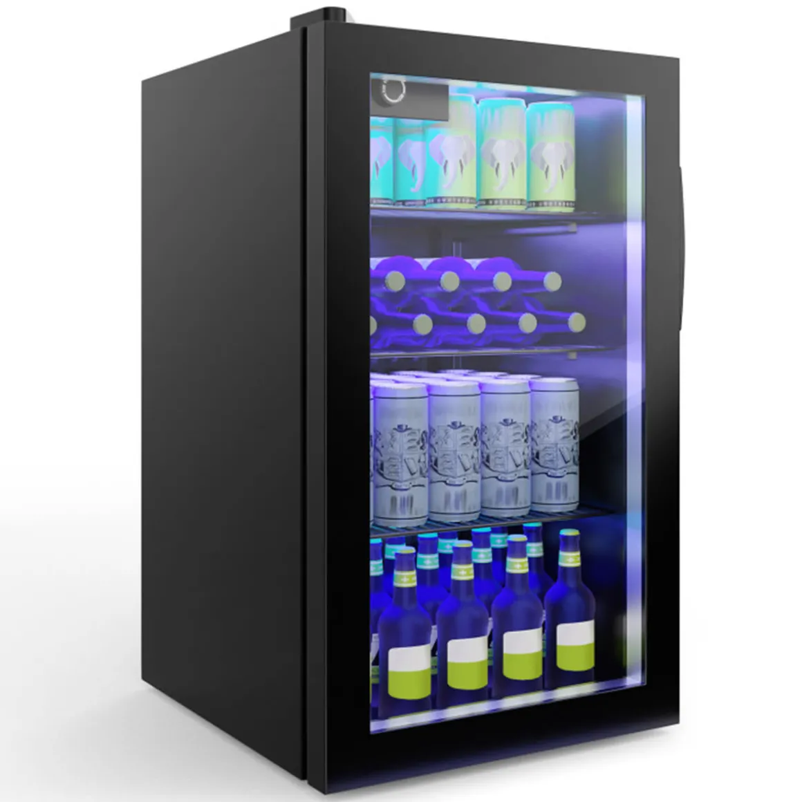120 Can Beverage Refrigerator with Glass Door