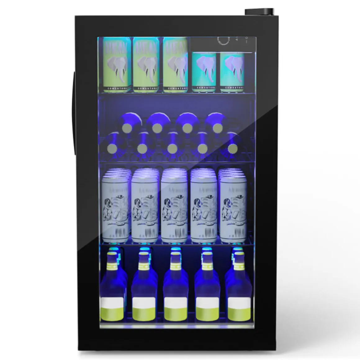 120 Can Beverage Refrigerator with Glass Door