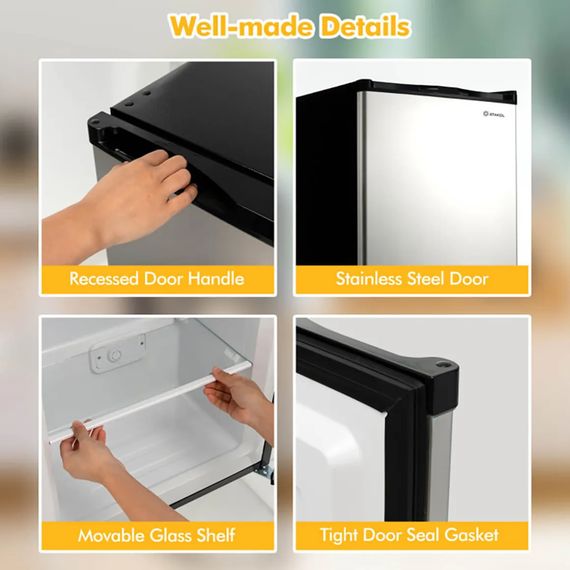 3 Cu. Ft. Manual Defrost Upright Freezer