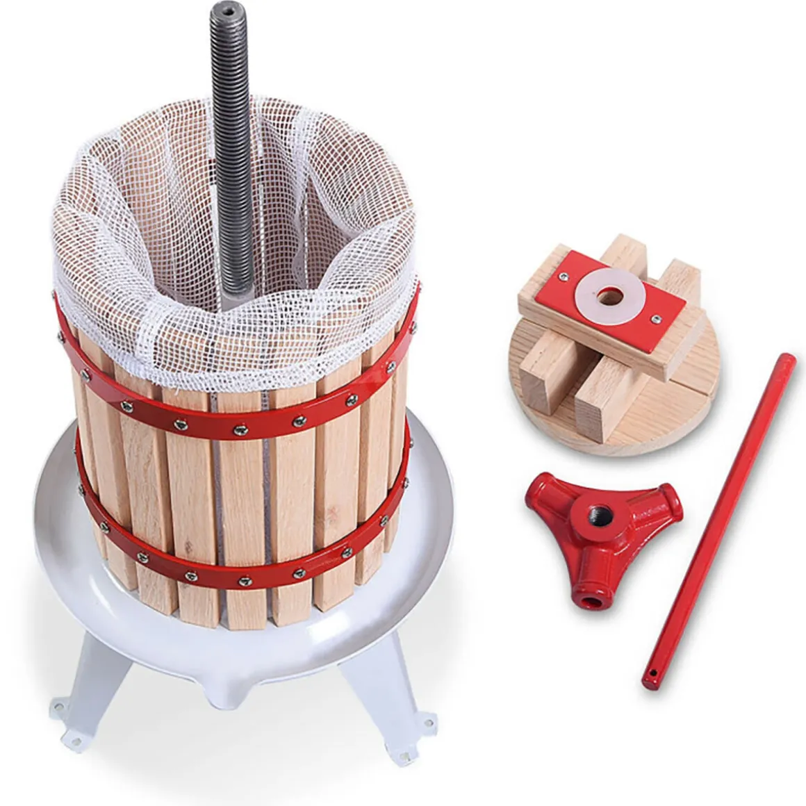 1.6 Gallon Fruit, Cider and Wine Press