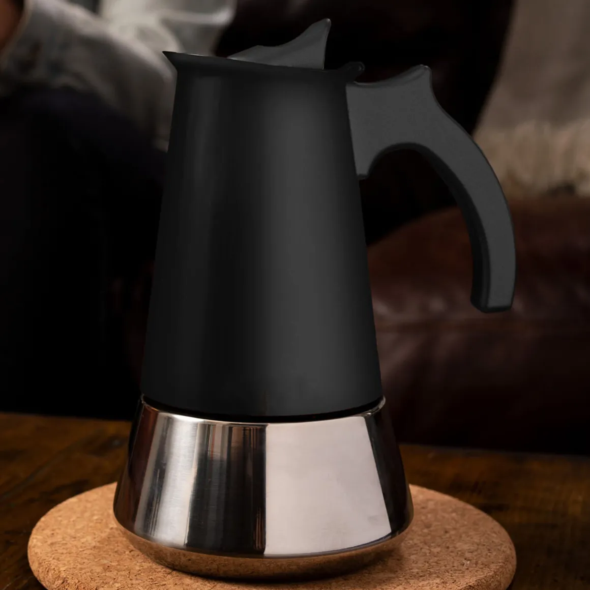 300 mL Stainless Steel Espresso Maker