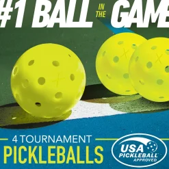 4 Player Aluminum Paddle Pickleball Set
