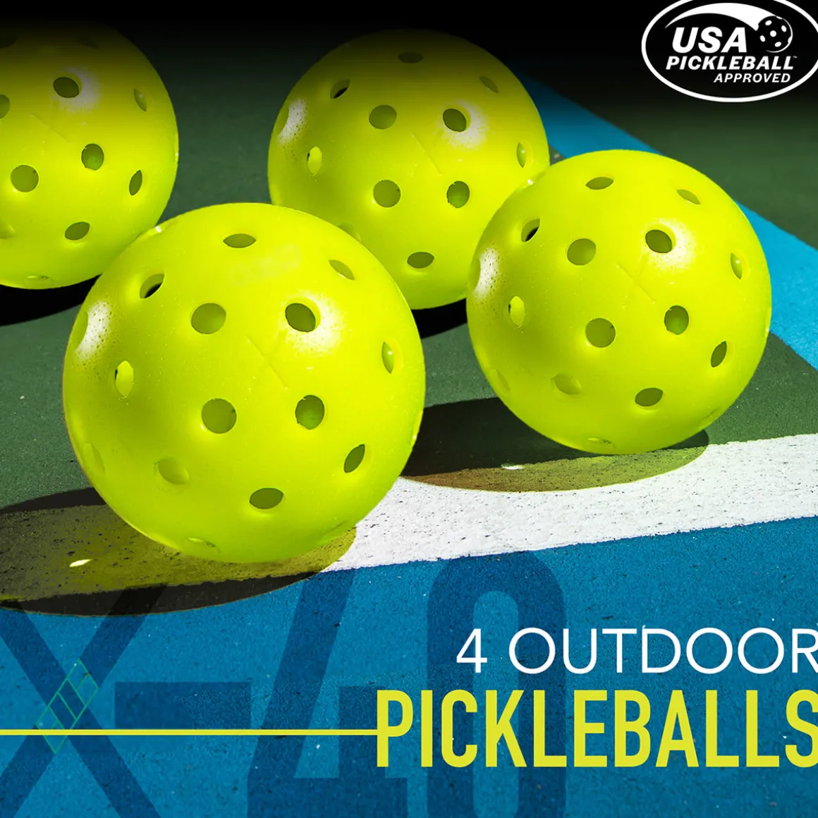 2 Player Paddle and Pickle Ball Set