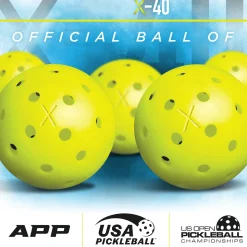 2 Player Wooden Pickleball Paddle Set