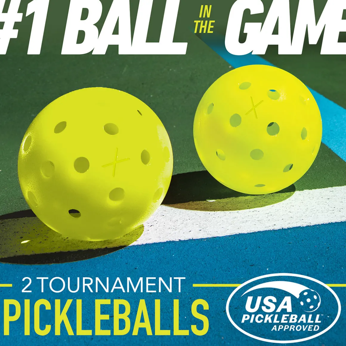2 Player Wooden Pickleball Paddle Set