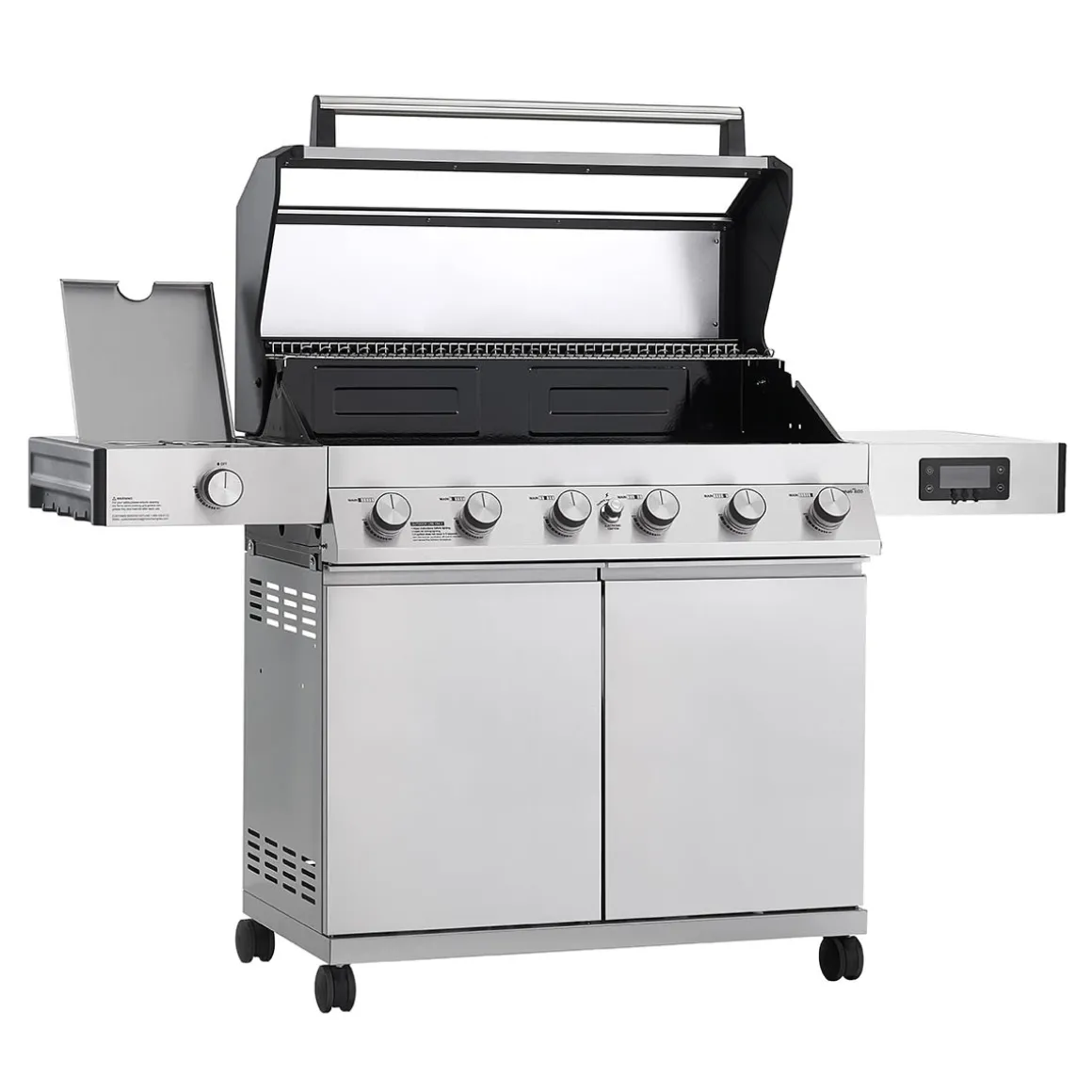640 sq. in. Smart Grill with Clearview Lid