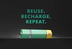 AA USB Rechargeable Batteries (Set of 4)