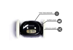 Alarm Clock on Wheels
