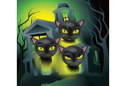 Animated Talking Halloween Cat