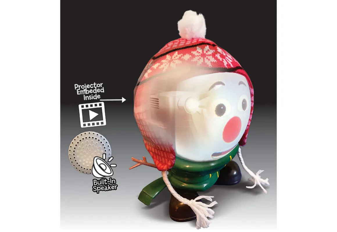 Animated Talking Snowman