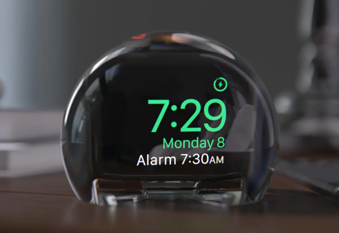 Apple Watch Clock Dock