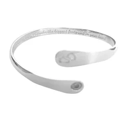 Baby Footprint Engraved Bracelet
