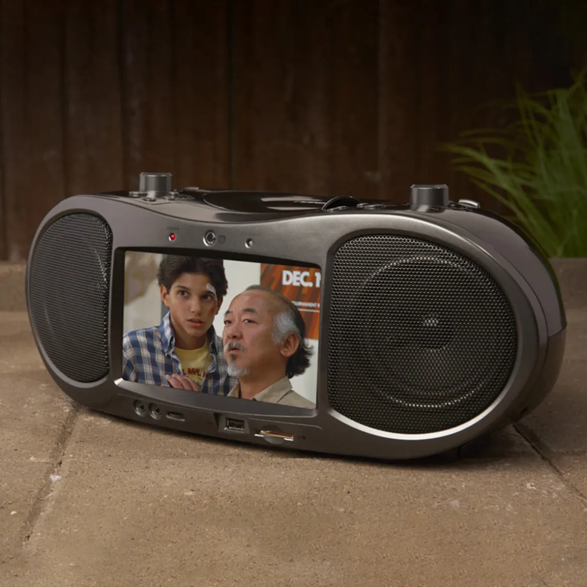 Bluetooth CD/DVD Boombox Radio