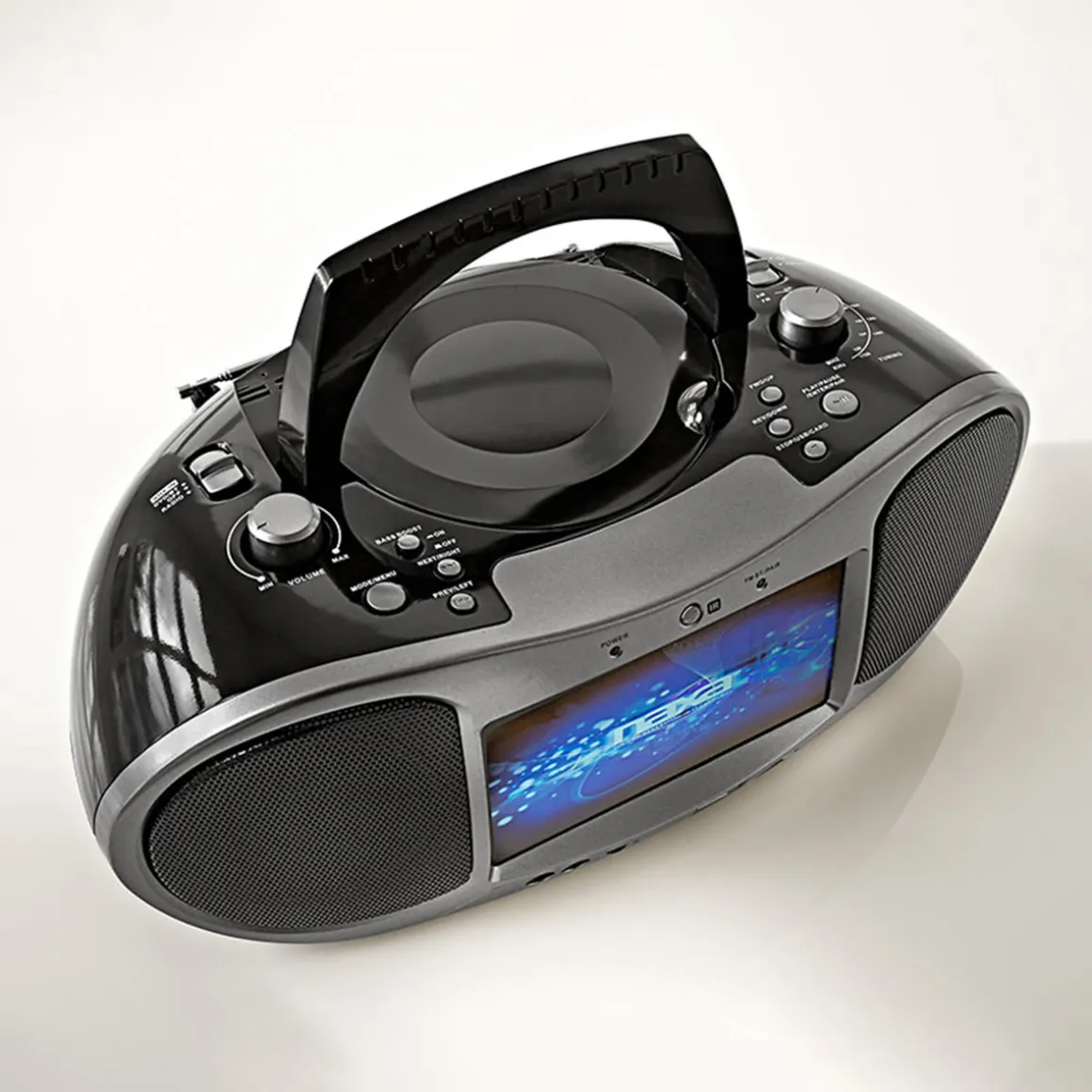 Bluetooth CD/DVD Boombox Radio