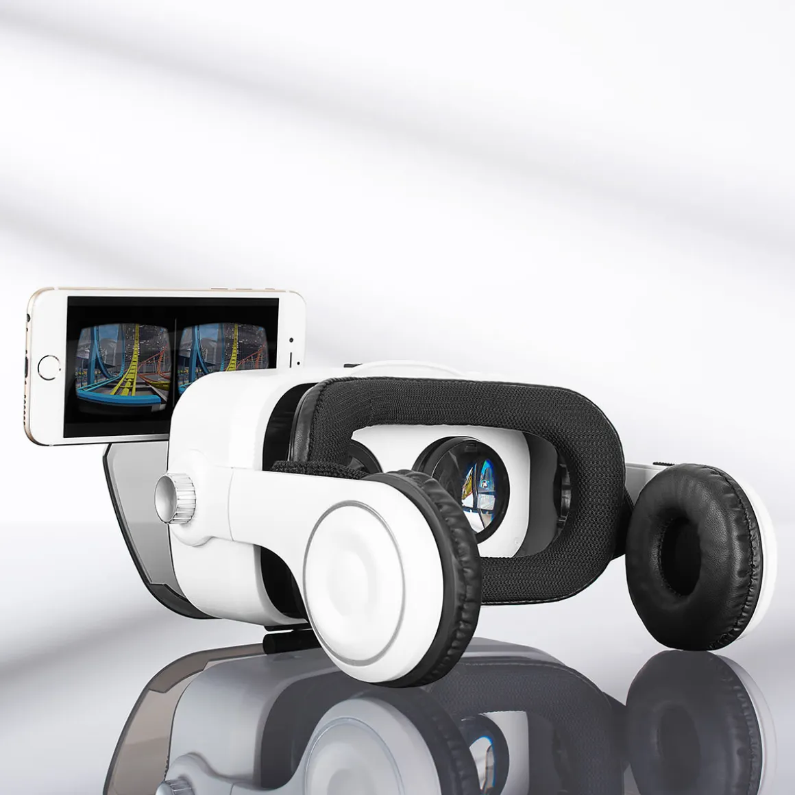 Bluetooth VR Headset with Earphones by Sharper Image