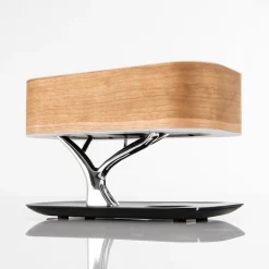 Bonsai Bluetooth Speaker Lamp with Wireless Charging Pad by Sharper Image