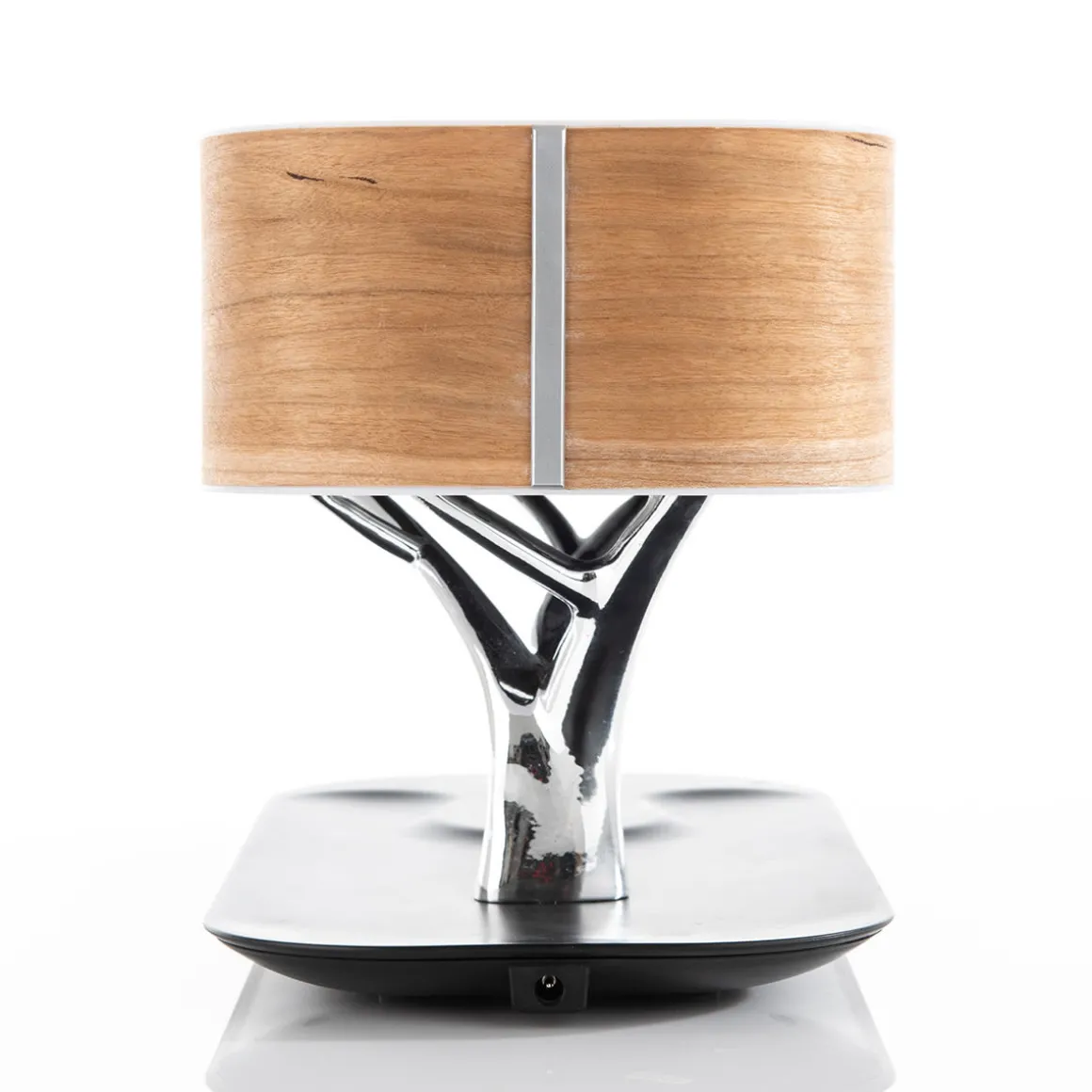 Bonsai Bluetooth Speaker Lamp with Wireless Charging Pad by Sharper Image
