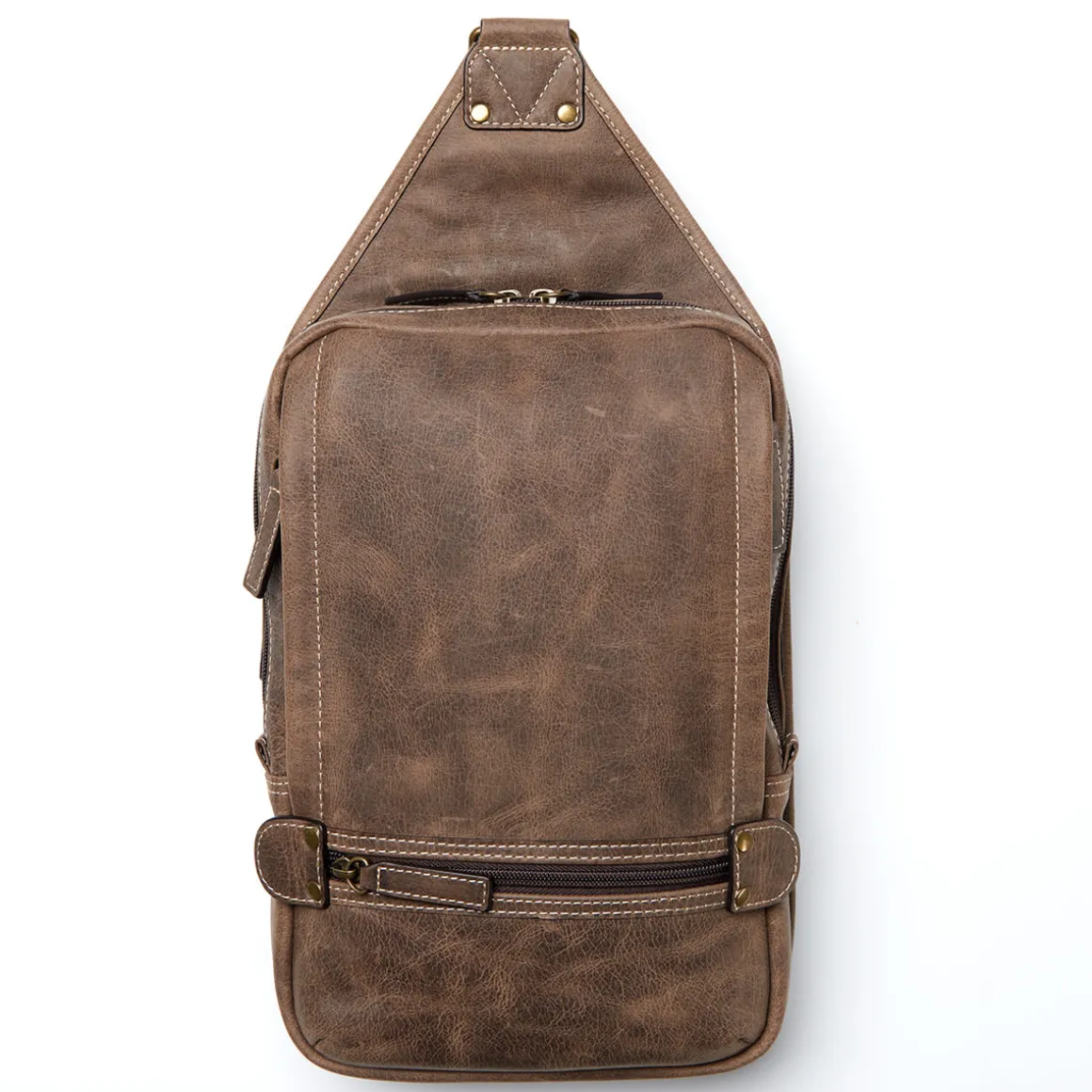 Buffalo Leather Sling Bag