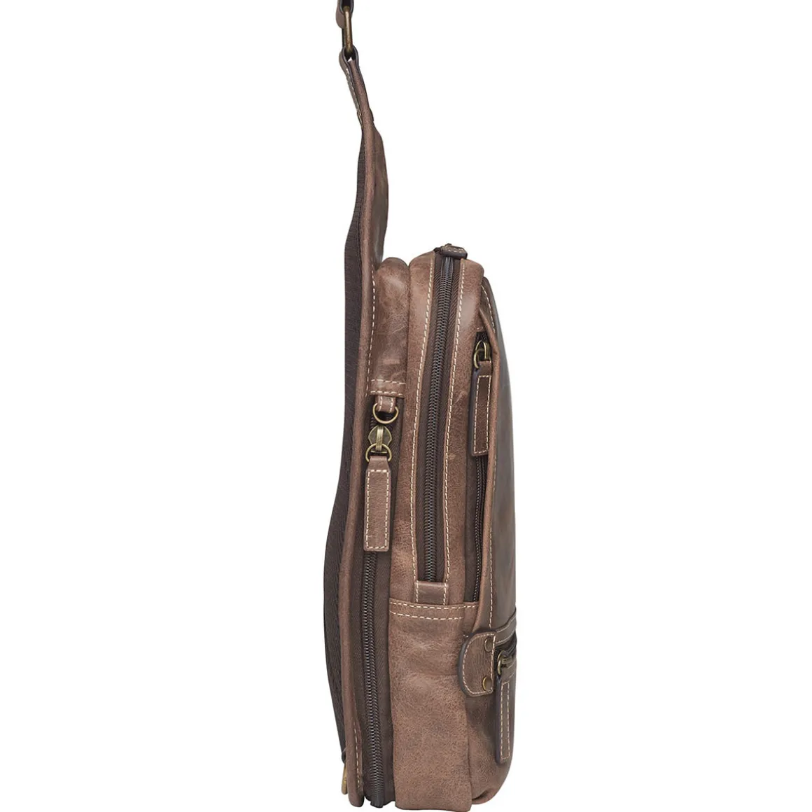 Buffalo Leather Sling Bag