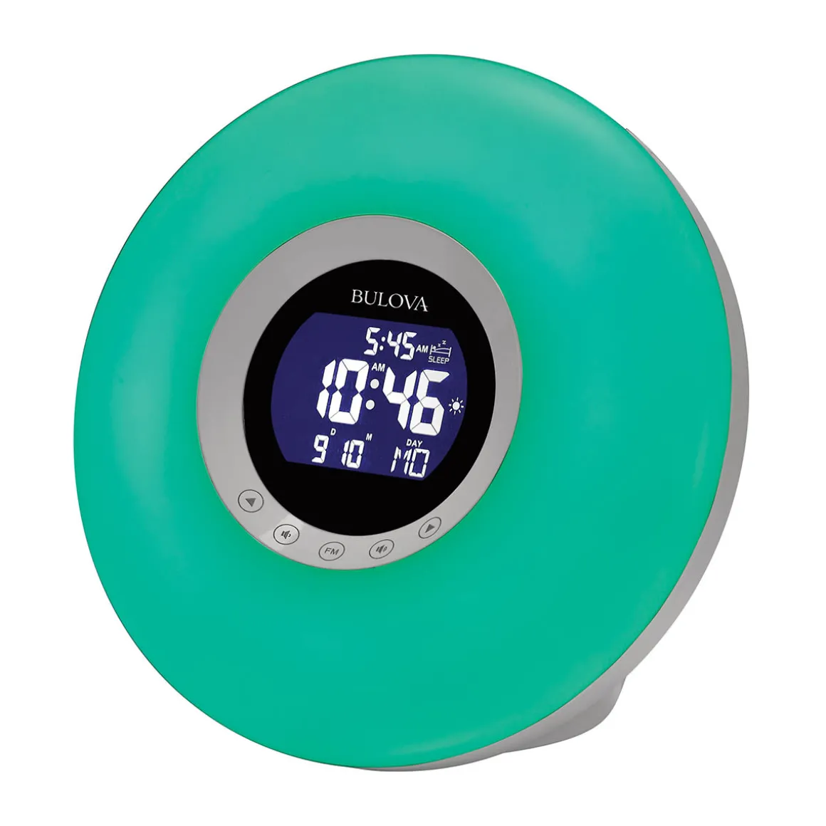 Bulova Multi-Wake LED Tabletop Alarm Clock