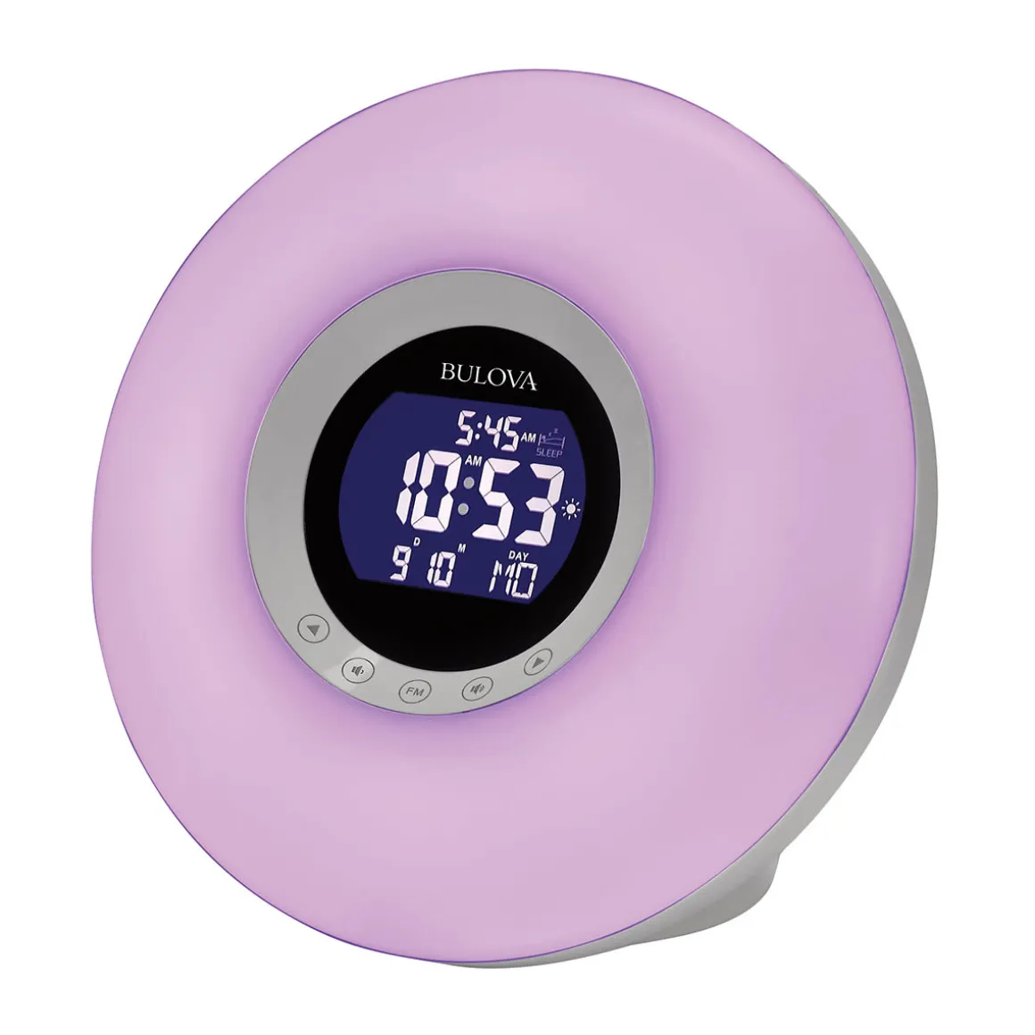 Bulova Multi-Wake LED Tabletop Alarm Clock