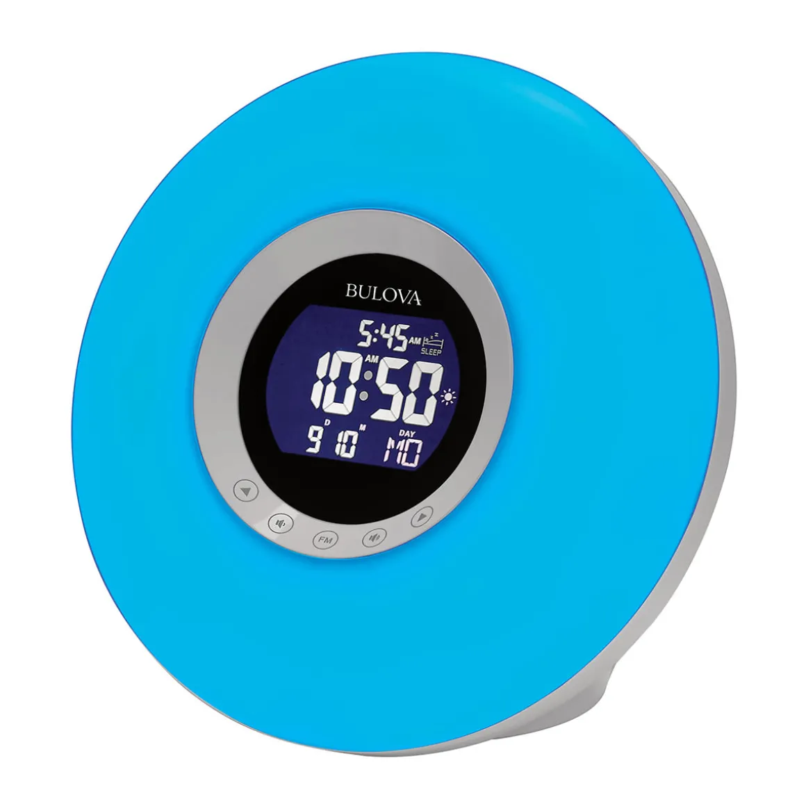 Bulova Multi-Wake LED Tabletop Alarm Clock