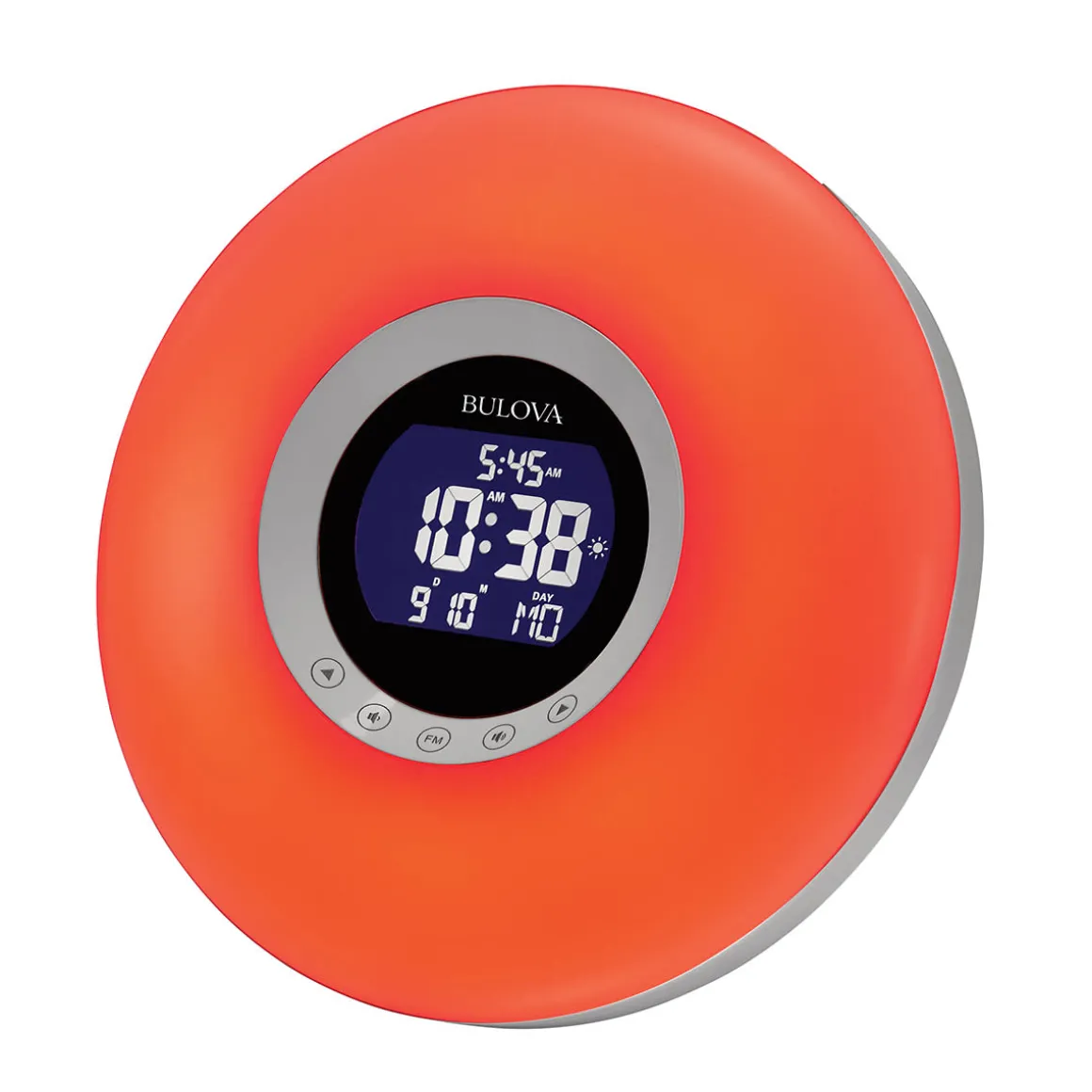 Bulova Multi-Wake LED Tabletop Alarm Clock