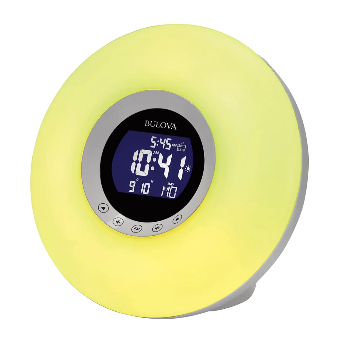 Bulova Multi-Wake LED Tabletop Alarm Clock