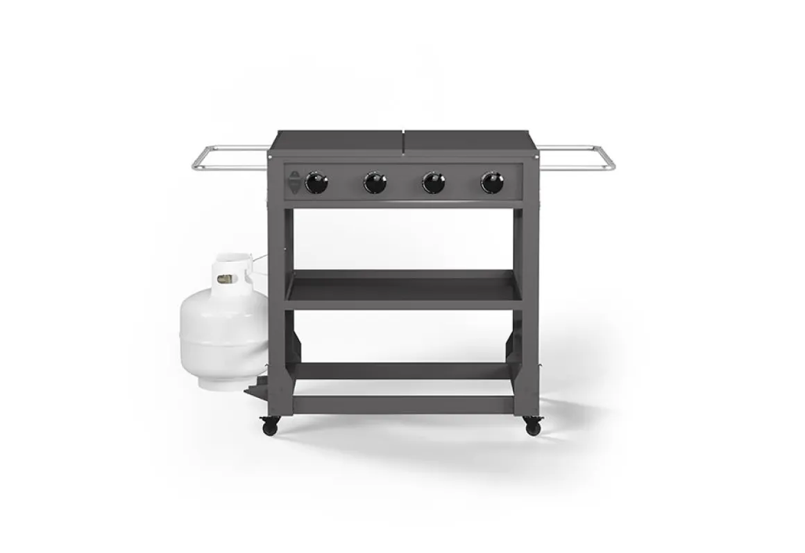 4-Burner Outdoor Griddle with Cover