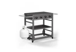 4-Burner Outdoor Griddle with Cover