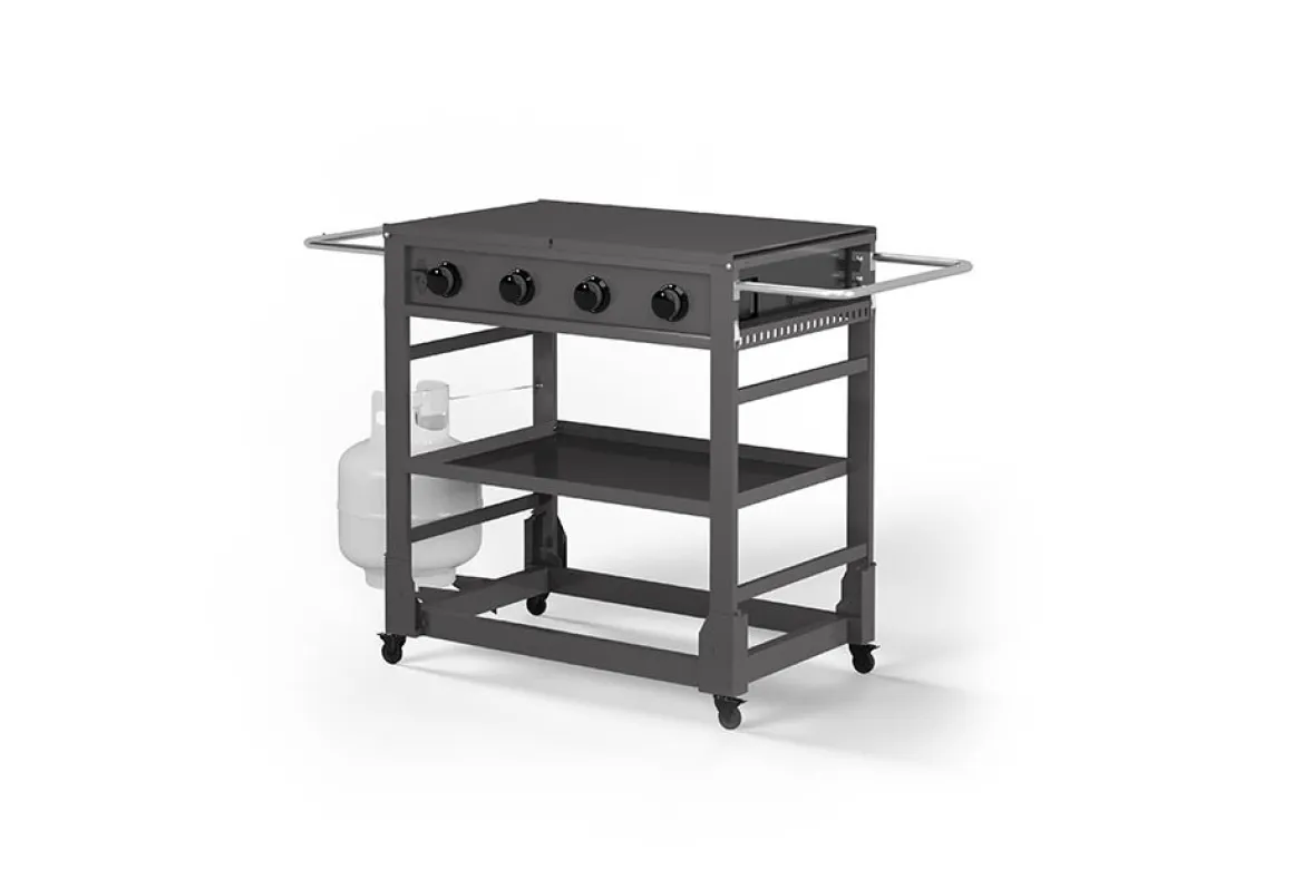 4-Burner Outdoor Griddle with Cover
