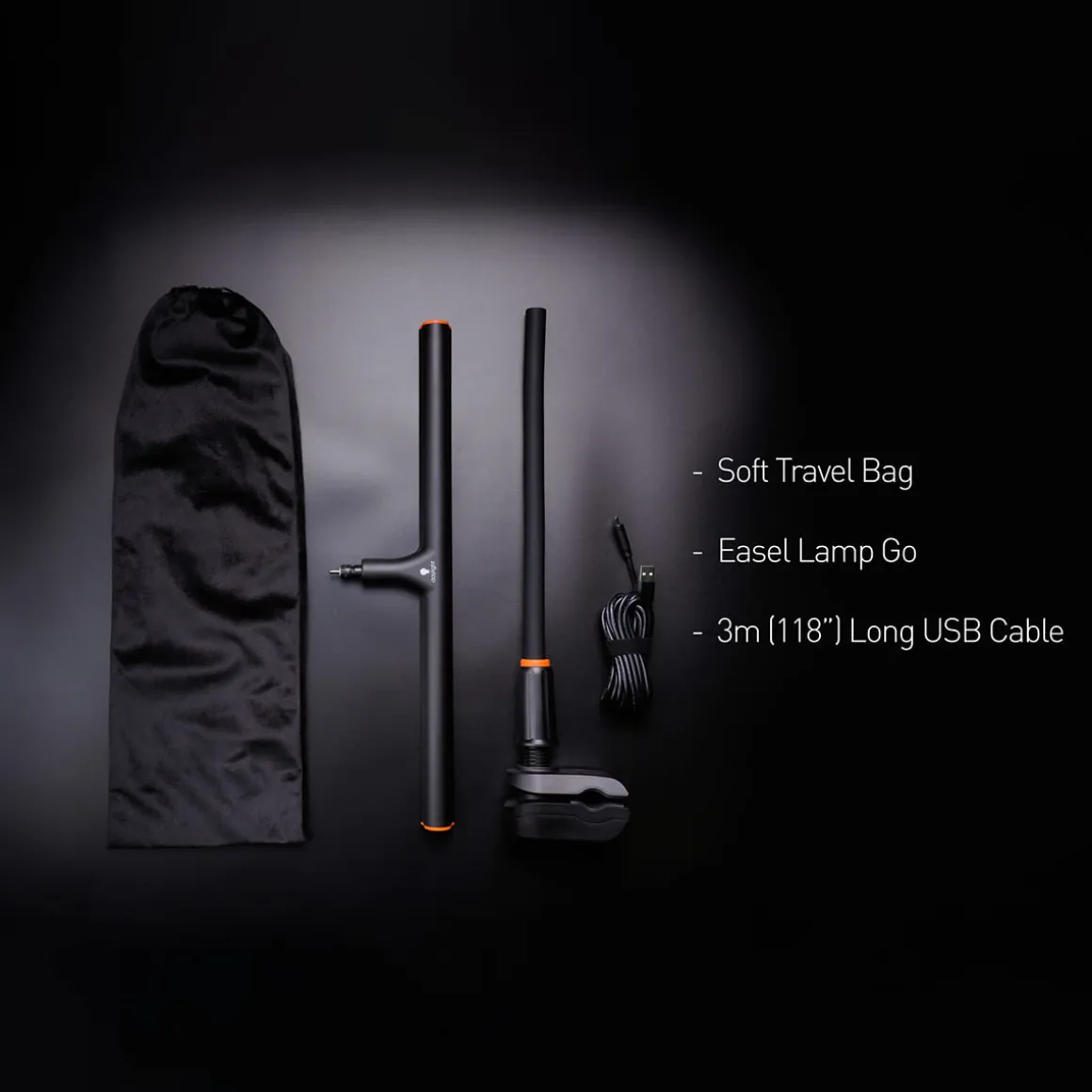 Clip-On LED Easel Lamp