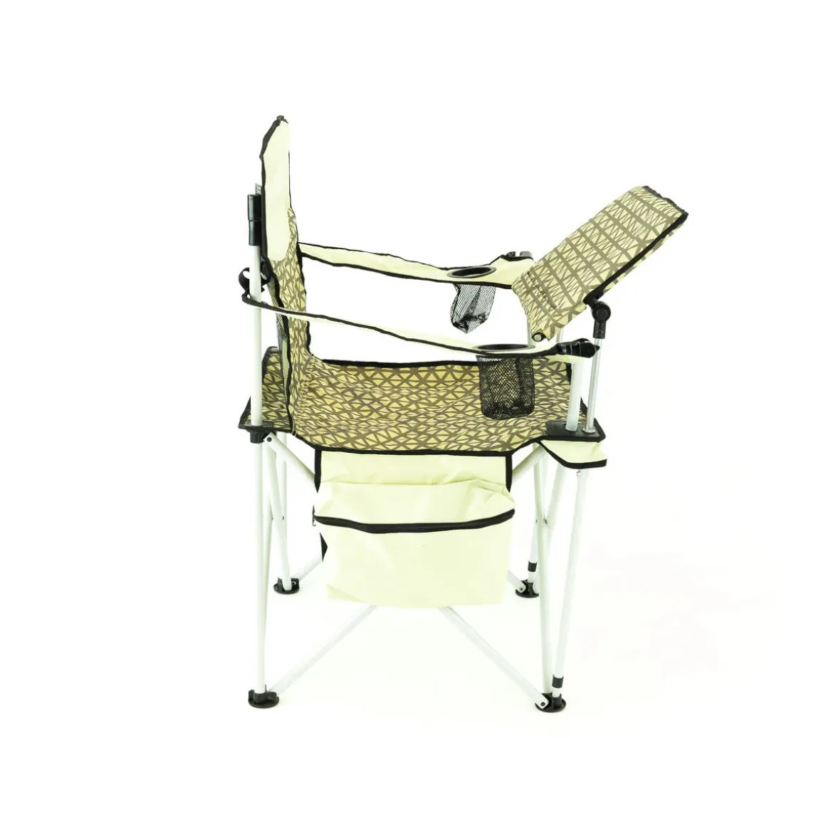 Collapsible Folding Outdoor Chair with Adjustable Table