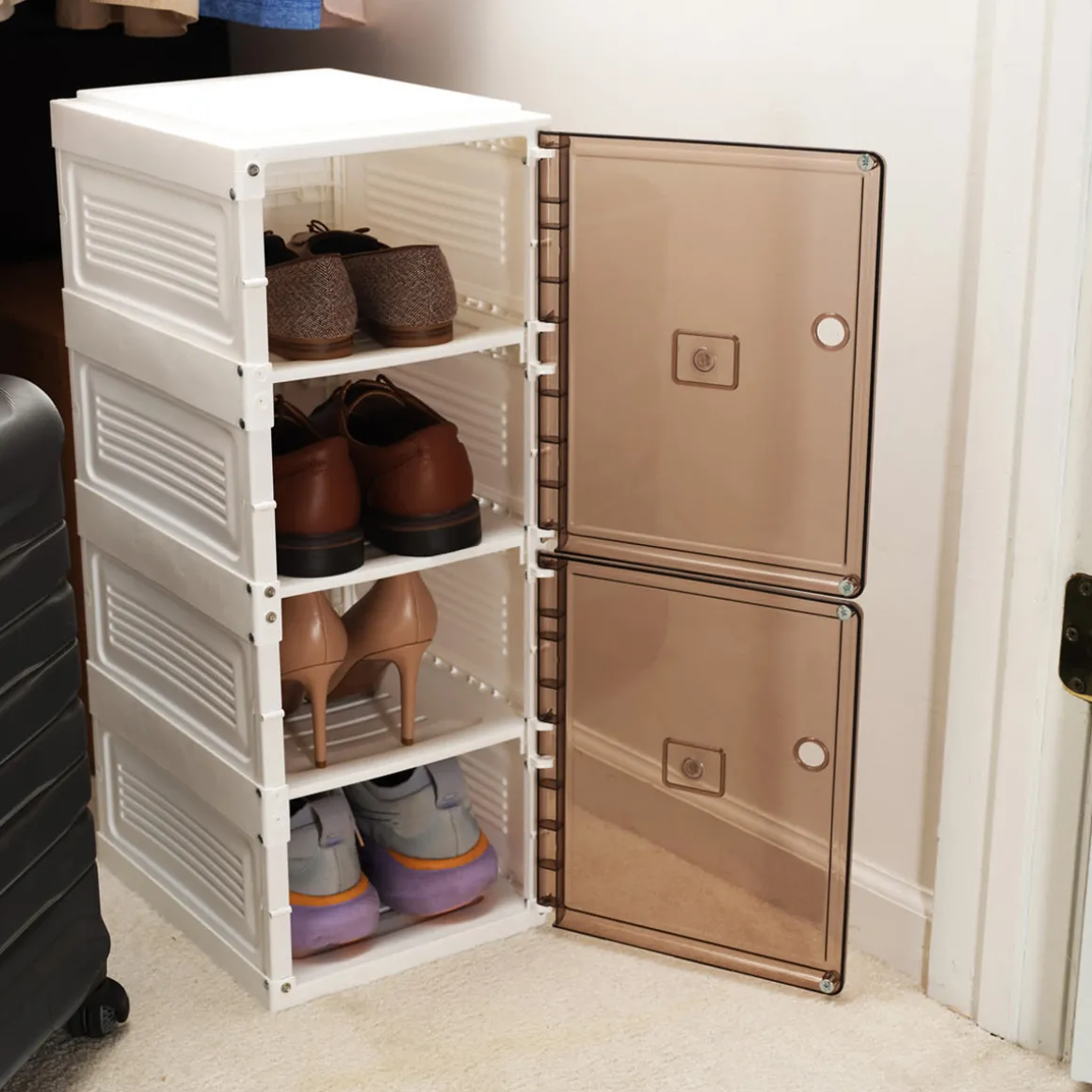 Collapsible Multi-Use Storage Shelf