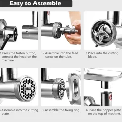 Commercial Grade Heavy Duty Meat Grinder