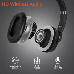 Convertible Wireless Speaker-Headphones