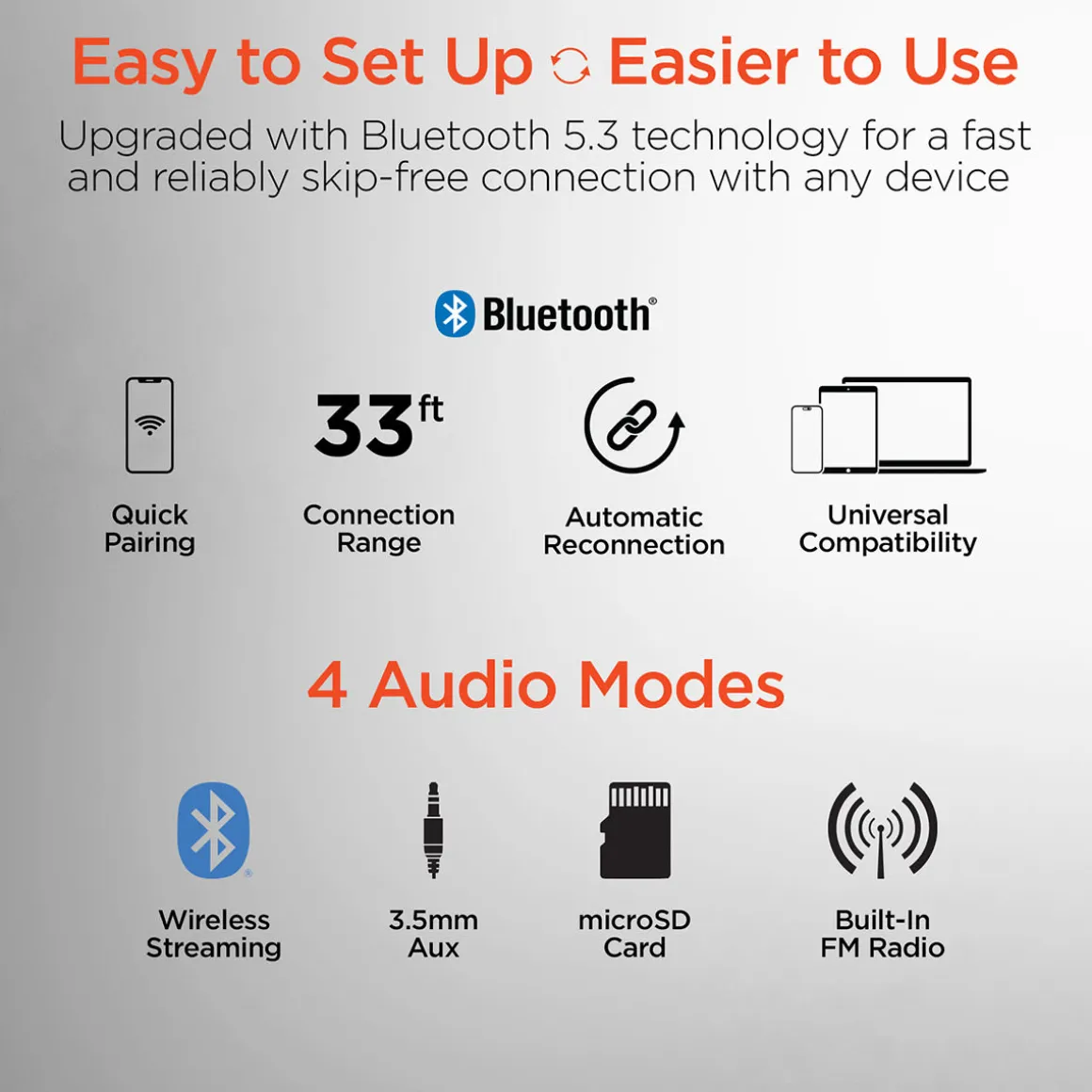 Convertible Wireless Speaker-Headphones