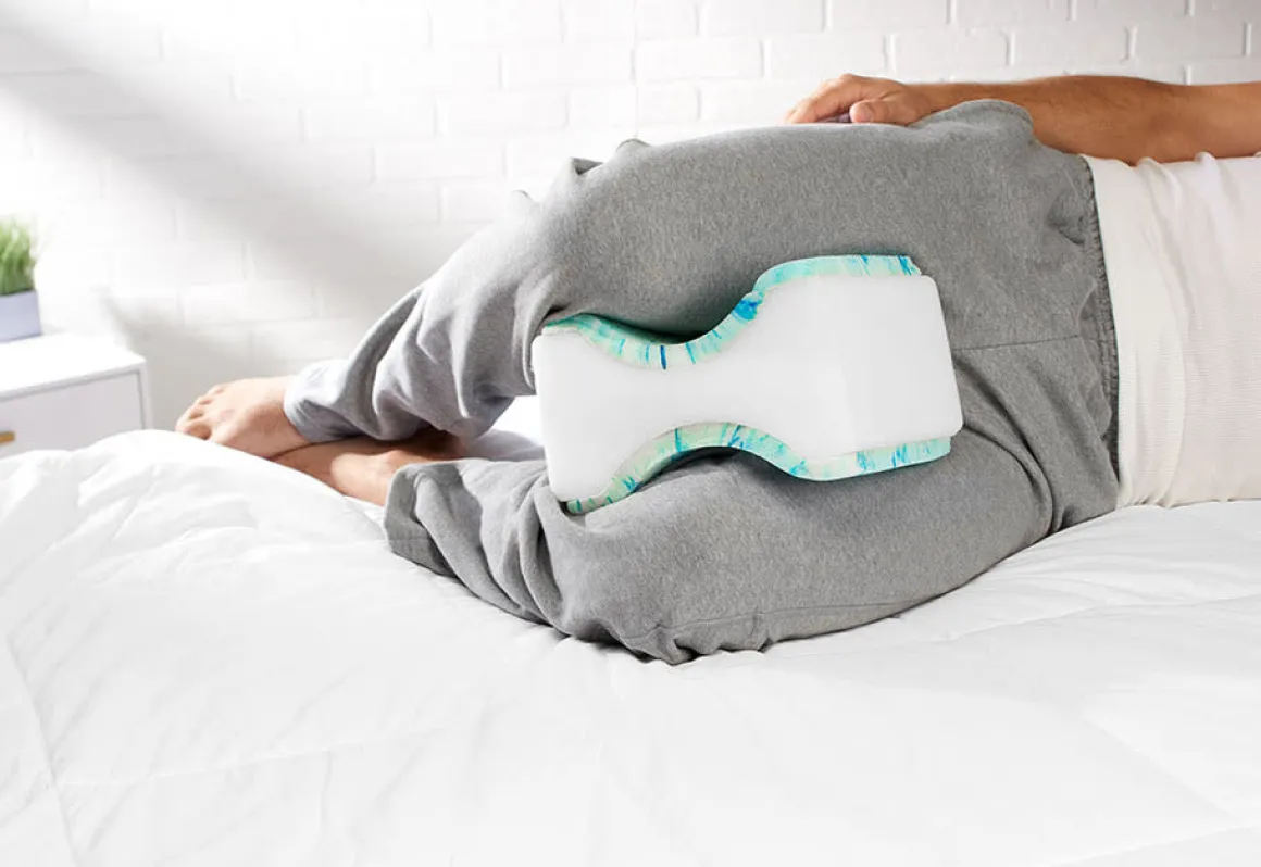 Cooling Foam Leg Pillow by Sharper Image
