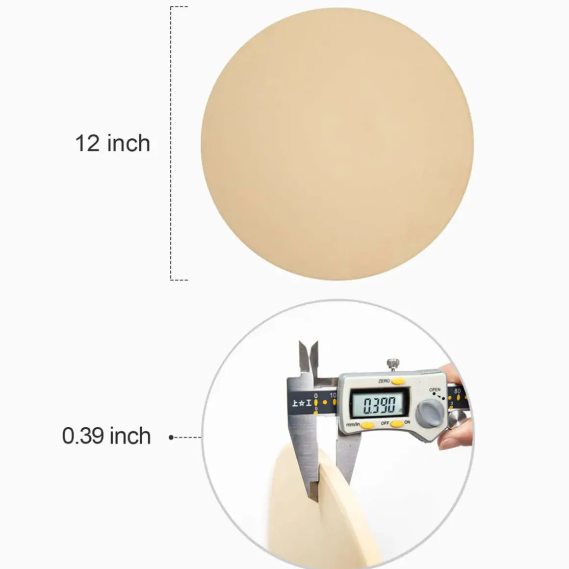 Cordierite Pizza Stone for Infrared Smart Grill