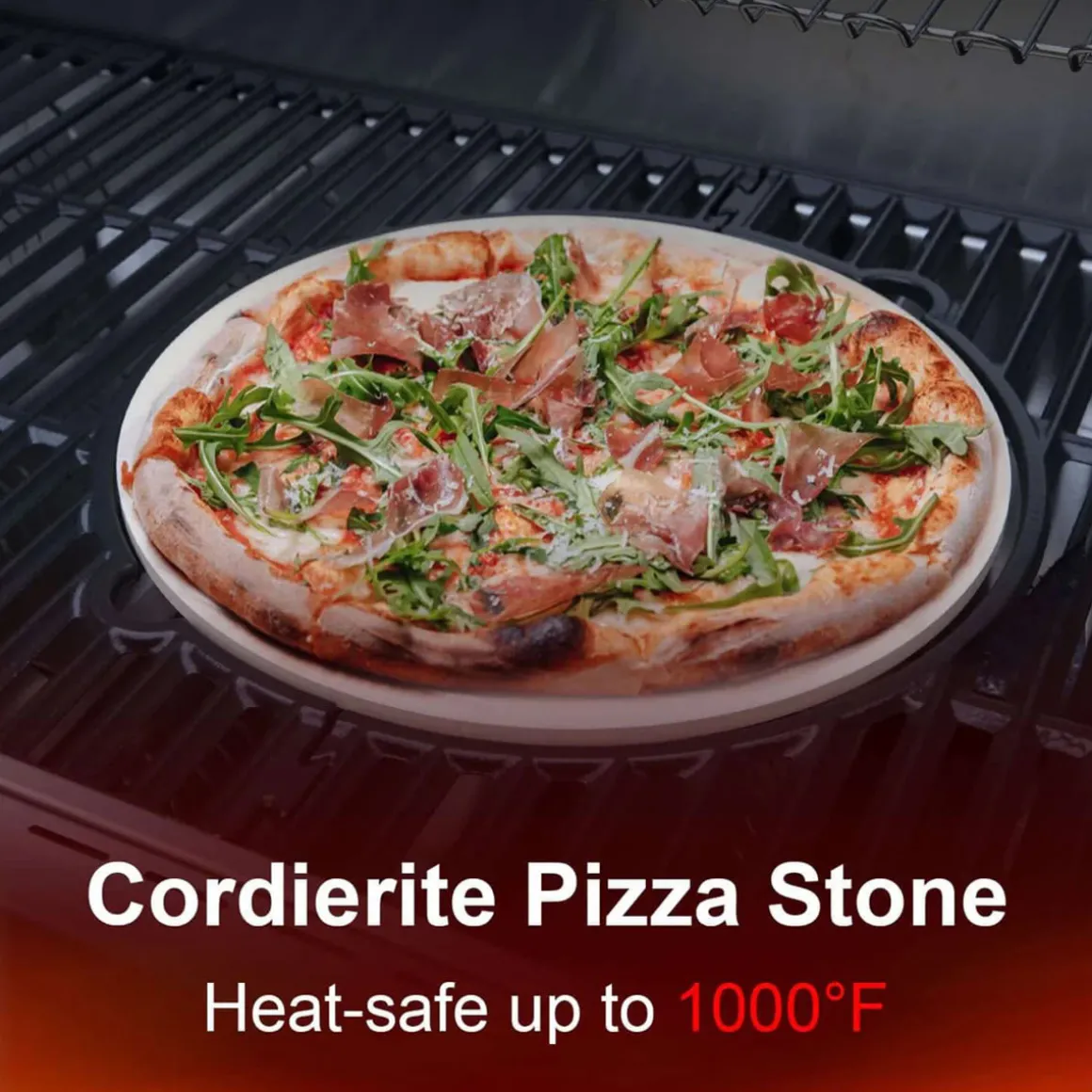 Cordierite Pizza Stone for Infrared Smart Grill