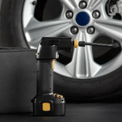 Cordless Auto Stop Tire Inflator by Sharper Image