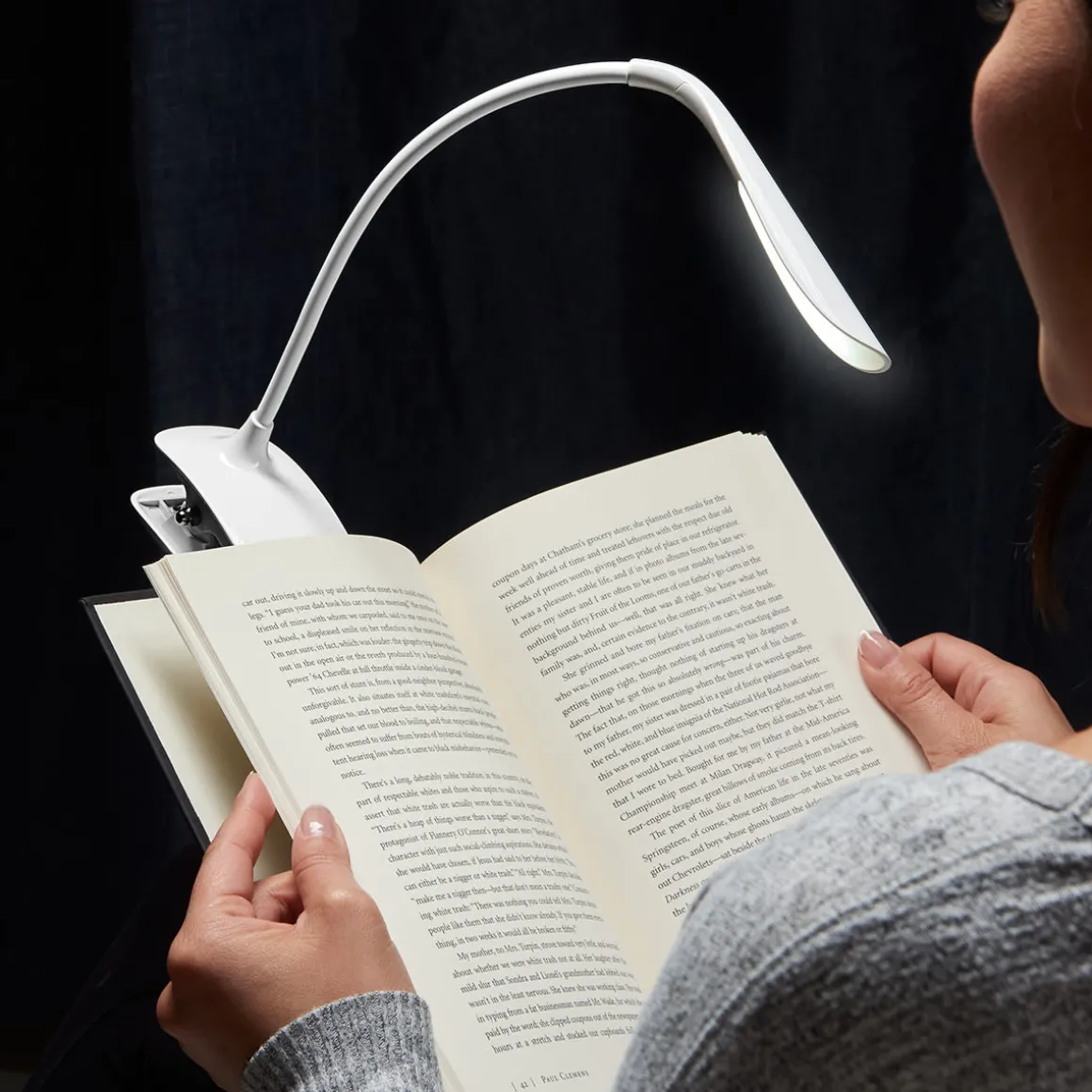 Cordless Clip-On Lamp