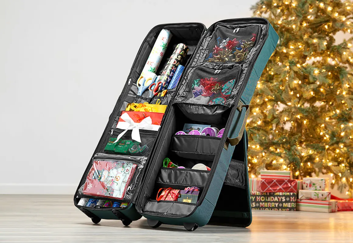 Deluxe Gift Wrap and Craft Station