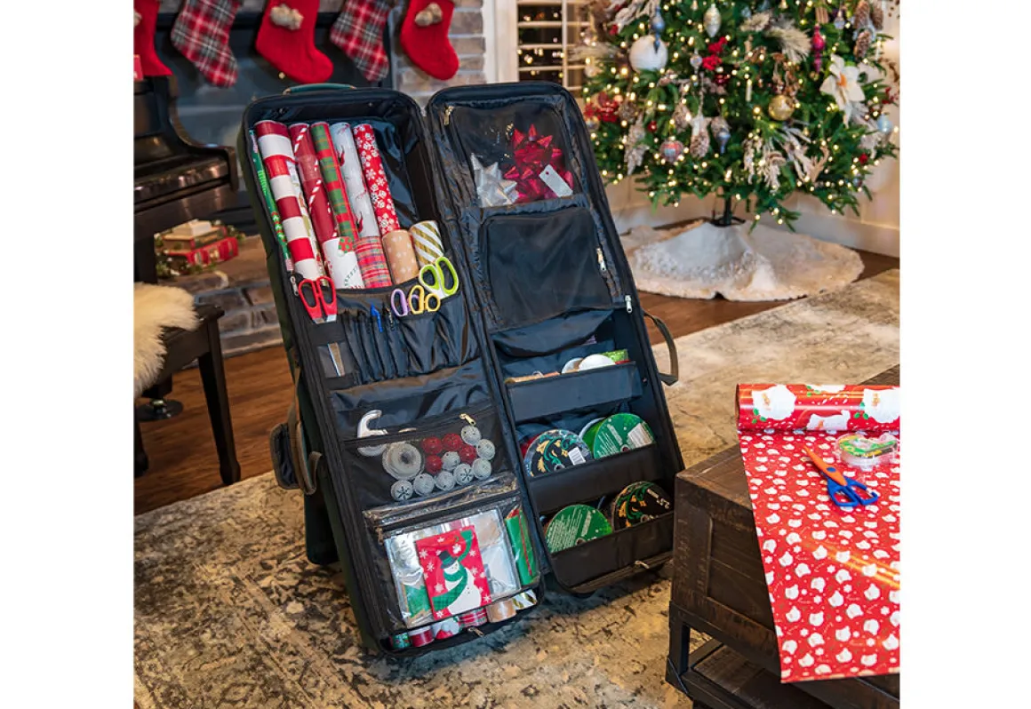 Deluxe Gift Wrap and Craft Station