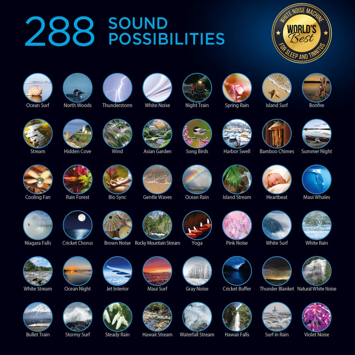 Deluxe Sleep Sound Therapy System